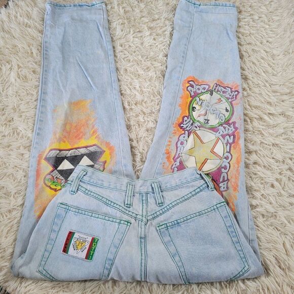 Flippo Vintage Stonewash Graphic Denim - Picture 3 of 8